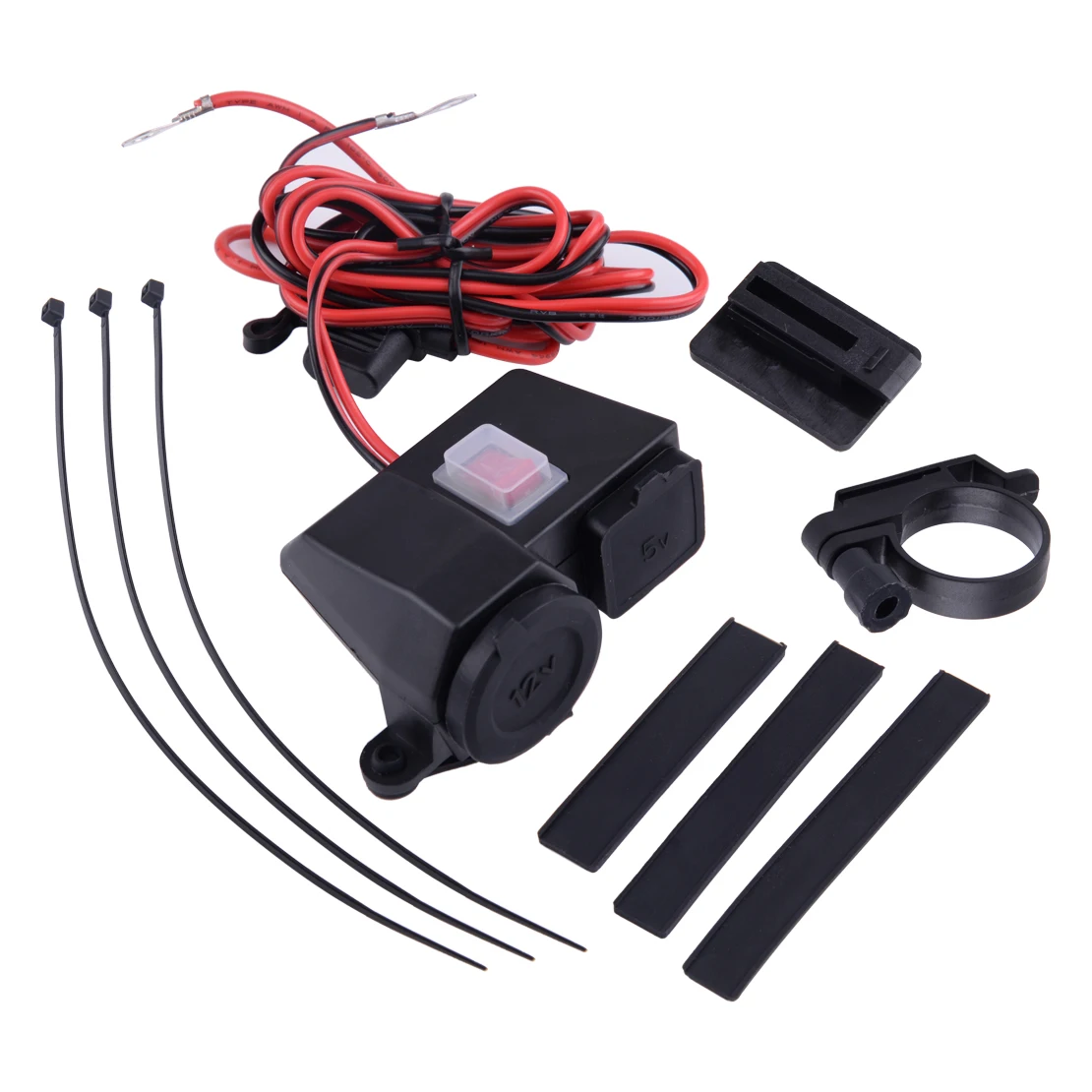  CITALL Neue Wasserdichte 12V Motorrad GPS Telefon Zigarette Leichter Dual USB Steckdose Ladegerät L