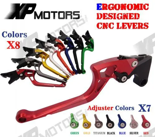 

New Arrived CNC Labor-Saving Adjustable Right-angled 170mm Brake Clutch Levers For Honda X-11 1999 2000 2001 2002
