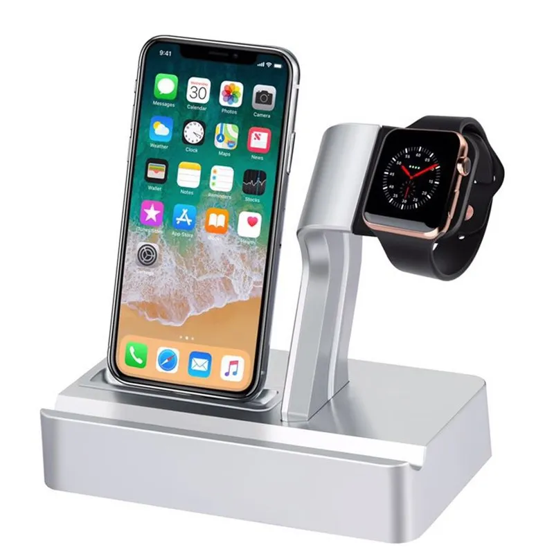 SZYSGSD для Apple Watch, зарядное устройство, док-станция, зарядная настольная колыбель, держатель, подставка для телефона для iPhone XS X 8 7 Plus, зарядная док-станция