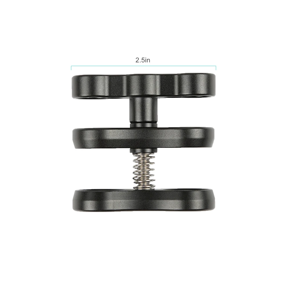 Borboleta de Esfera Sistema de Braço Leve para Mergulho Esférico para o Conector de Montagem de Esfera de 1 Grampo Padrão 1 Polegada Subaquático 4 Un. x - Image 3