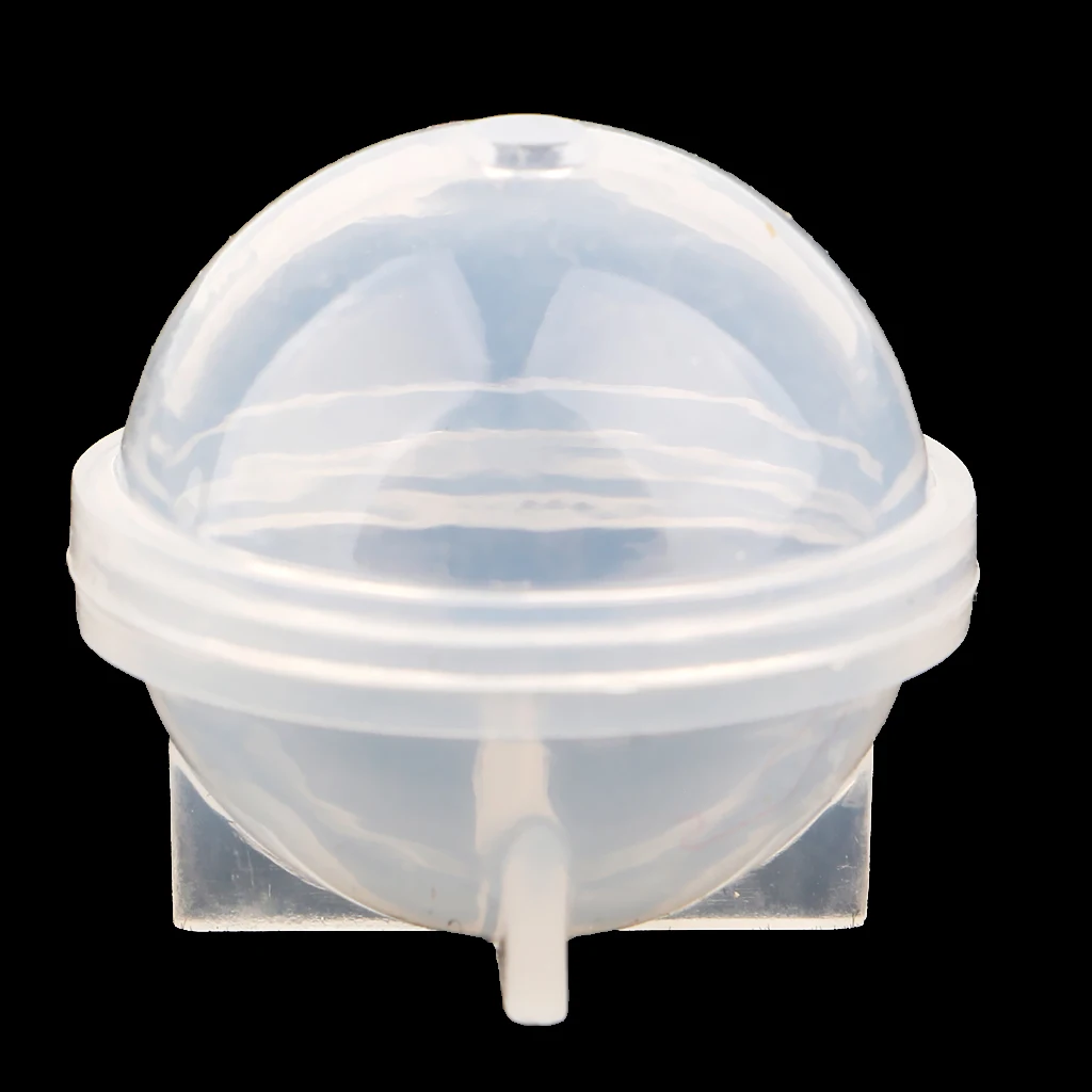 DIY Silicone Sphere Ball Mold Resin Epoxy Casting Mold Jewelry Making Tool Mould