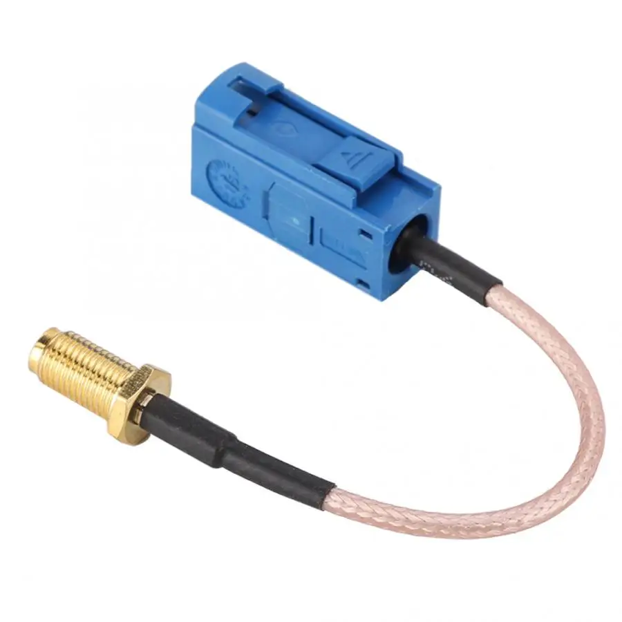 Computer Cable Manager Computer Cable Spiral 13cm Car GPS Antenna Adapter Cable Fakra To SMA Adapter Fine Copper Connector