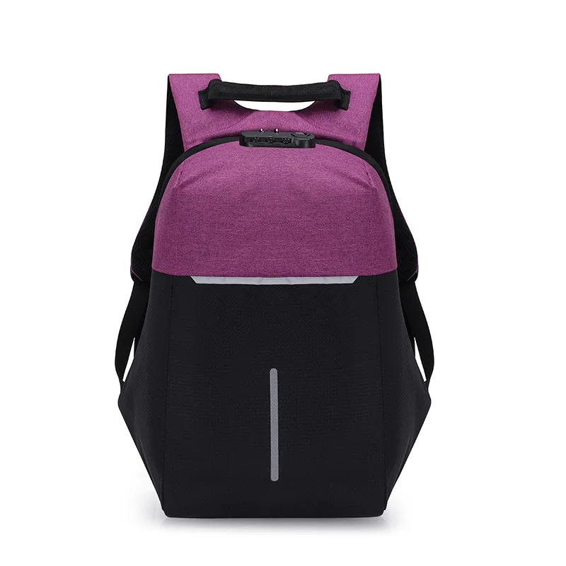 Usb anti-theft рюкзак мужская сумка Оксфорд бизнес ноутбук back pack сумка женская высокое качество лоскутное backbag панелями bagpack