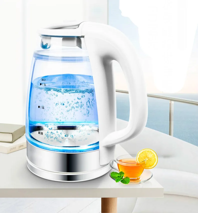 Electric kettle Double-layer hot glass electric automatic power failure Safety Auto-Off Function Electric kettle Double-layer hot glass electric automatic power failure Safety Auto-Off Function