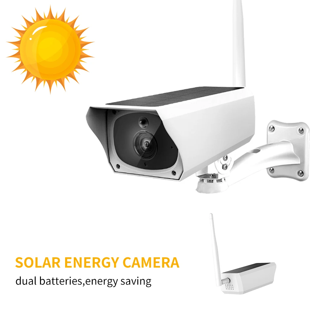 

Solar Power IP Camera Waterproof IP67 Outdoor 1080P Monitor PIR Motion Detection two way audio Surveillance CCTV Camera Meisort