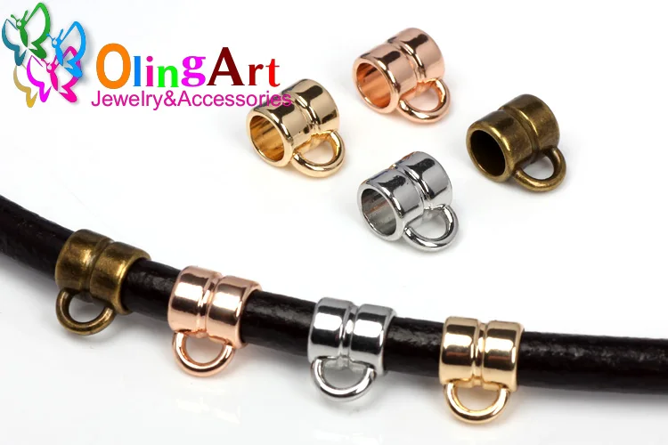 OlingArt, 12 мм, 8 шт./лот, золото/розовое золото/бронза/родий/подвеска, зажим, застежка, бусины, сделай сам, ожерелье, браслет, изготовление ювелирных изделий