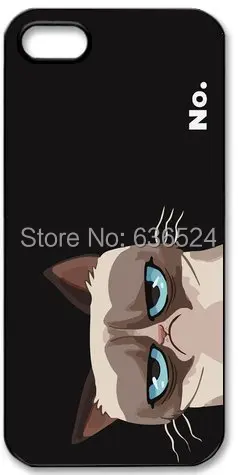 New Grumpy Cat PC Case for Iphone 4 4S 5 5S 5C 6 6plus