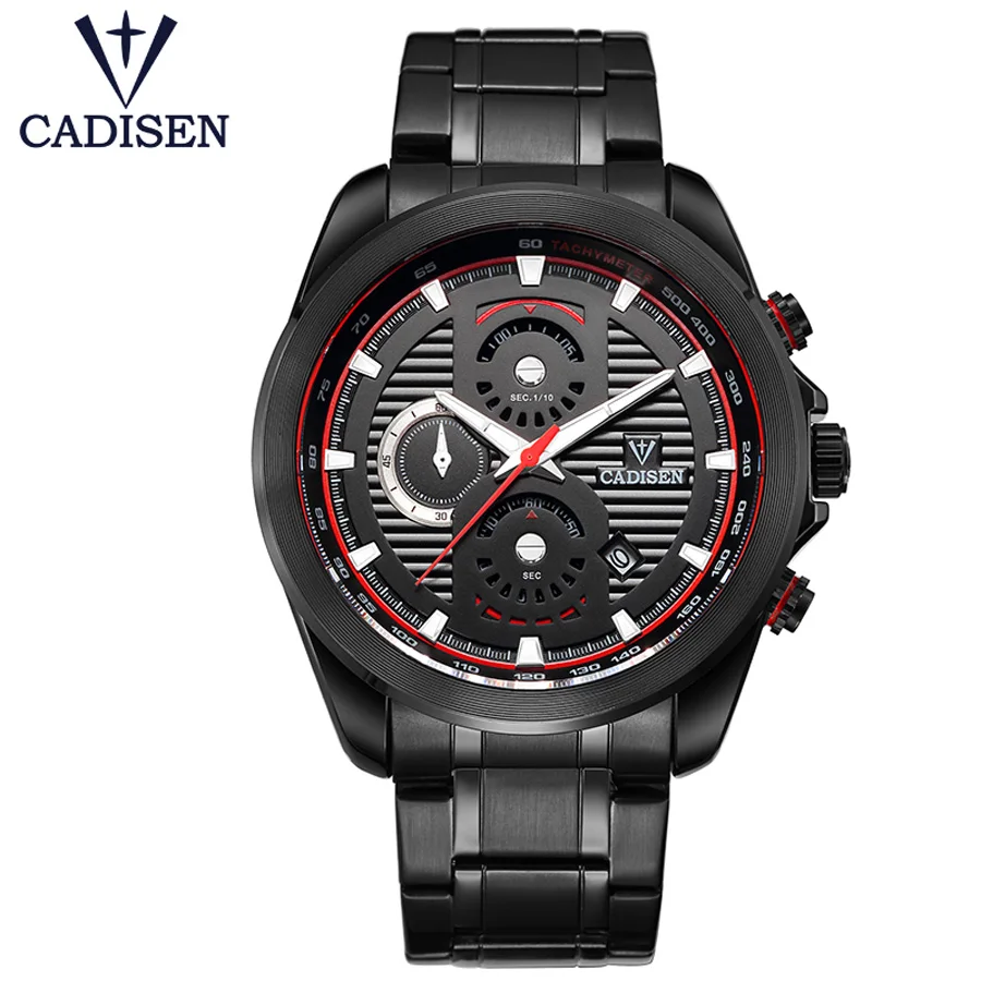 

Military Stainless Steel Mens Watches Top Brand Luxury Sports Quartz Watch Waterproof Clock Man Gift relogio masculino NEW