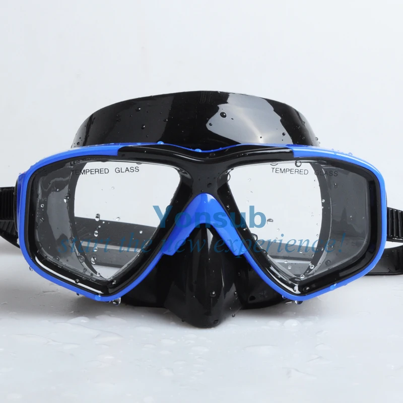 

Free Shipping Fashion Diving Mask Snorkeling Mask Snorkeling Sambo Breathing Tube Diving Equipment/Blue