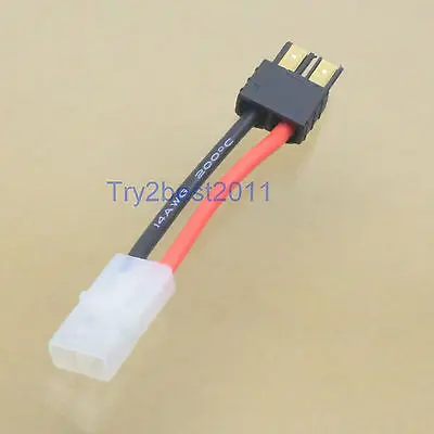 Traxxas Male TRX to Tamiya гнездовой соединитель Адаптер 50 мм 14AWG провод для RC Lipo |