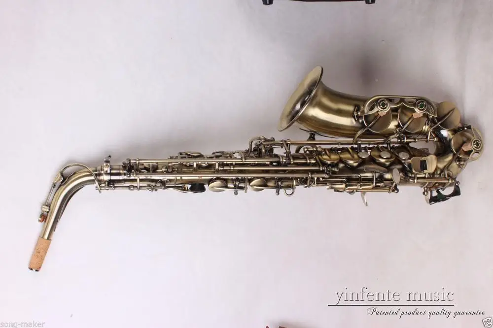 New alto sax Saxophone Antique High quality Low Price Inlaid Patternsaxophone pricealto
