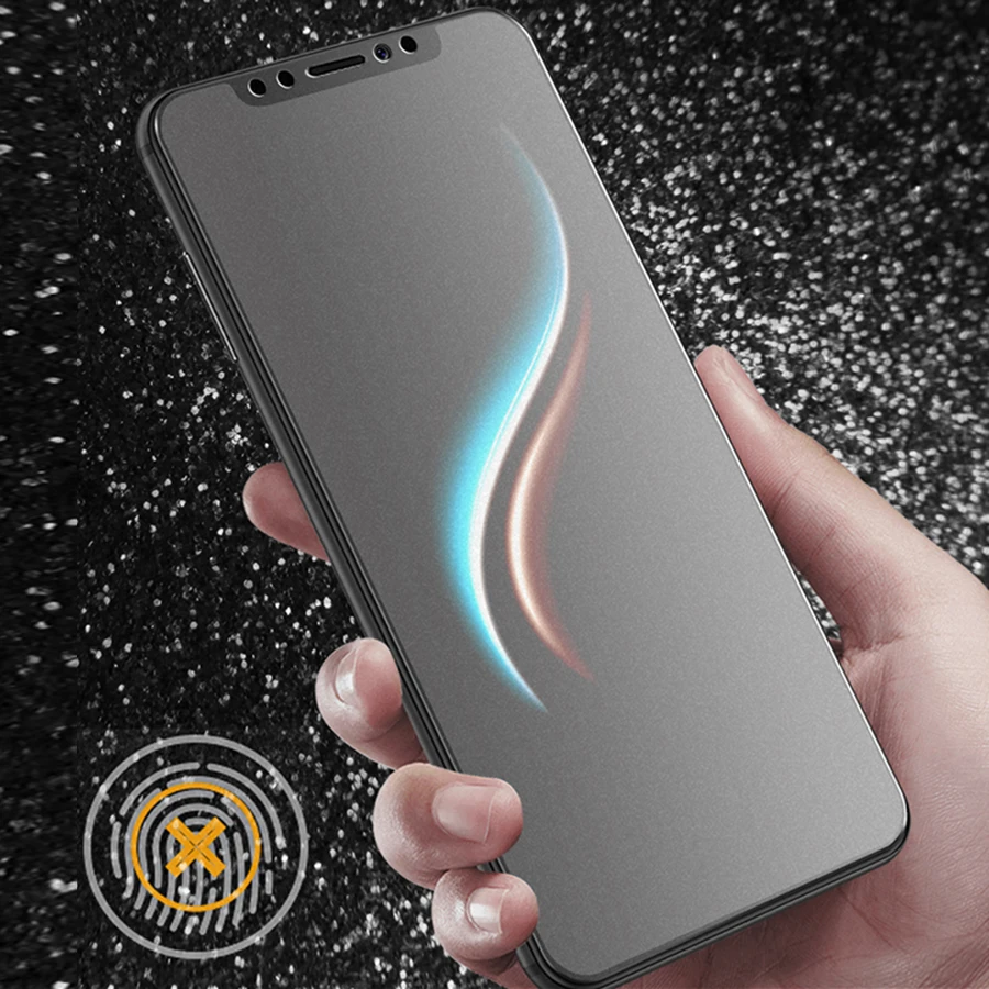 Anti Fingerprints Waterproof Matte Frosted Tempered Glass Screen