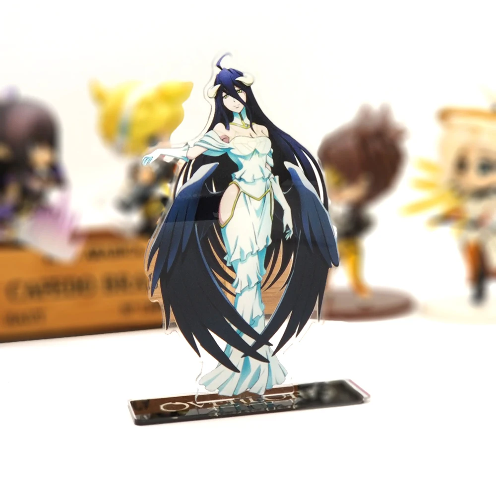 Love Thank You Over Lord Albedo фигурка на акриловой подставке model двусторонняя подставка для
