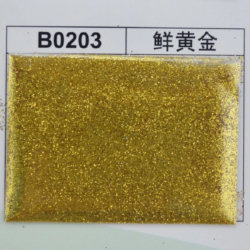 

Gold glitter powder B0203 gold sequins Manicure DIY manual 500 grams