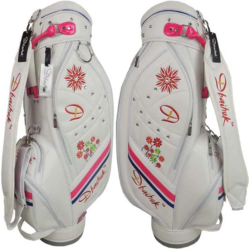 

Dbaihuk 2019 NEW Dbaihuk golf ball bag, pu golf bag,woman's golf clubs bag