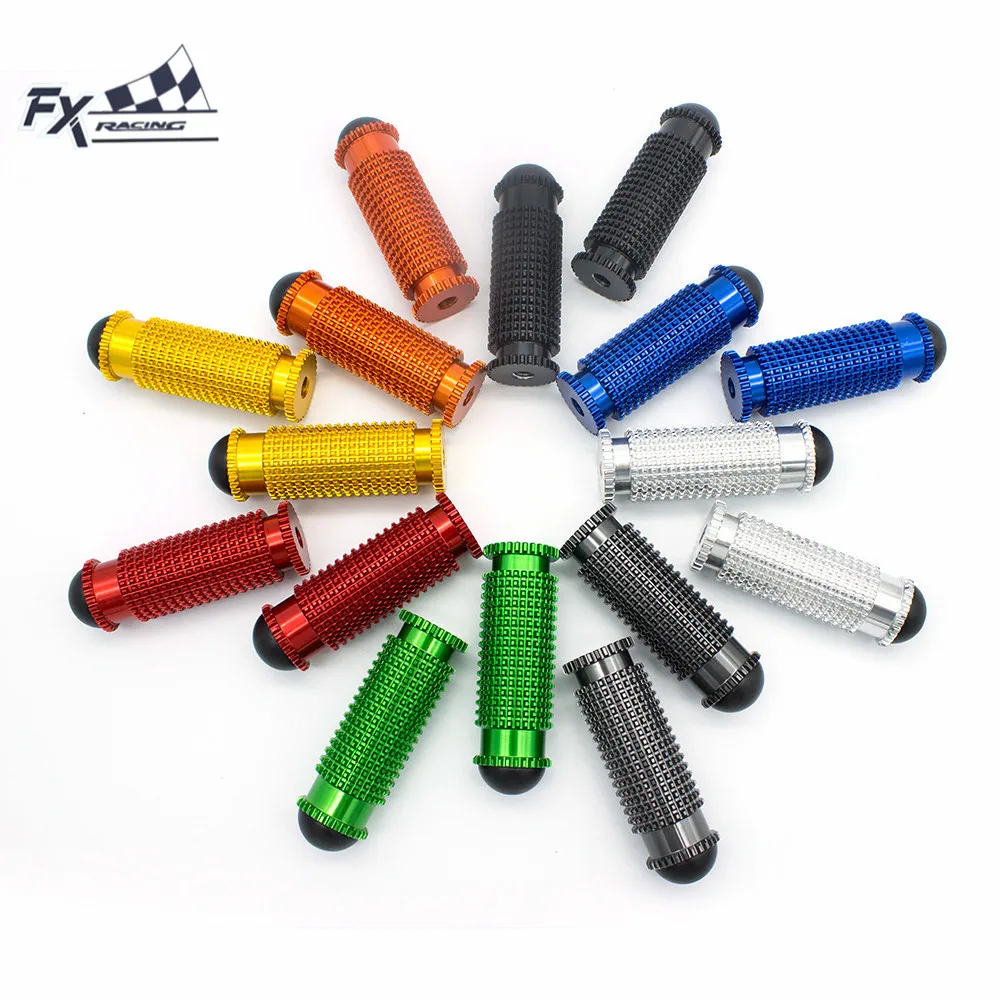 8mm CNC Footpegs Foot Pegs Footpeg Motorcycle Foot Footrest Foot Pegs Pedal For Honda VFR400