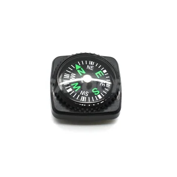

100pcs/pack Mini Compass for Paracord Bracelet Outdoor Camping Hiking Travel Emergency Survival Tool