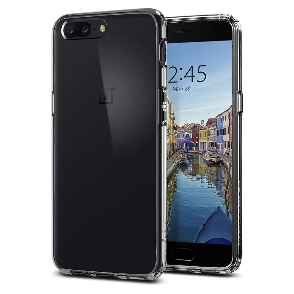 

100% Original SPIGEN OnePlus 5 Case Ultra Hybrid Crystal Clear K04CS21514