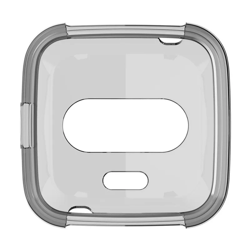 2PCS Case Ultra Slim TPU Protector Smart Watch Case Cover ForFitbit versa Lite Full Covered Screen Protector 40AP520