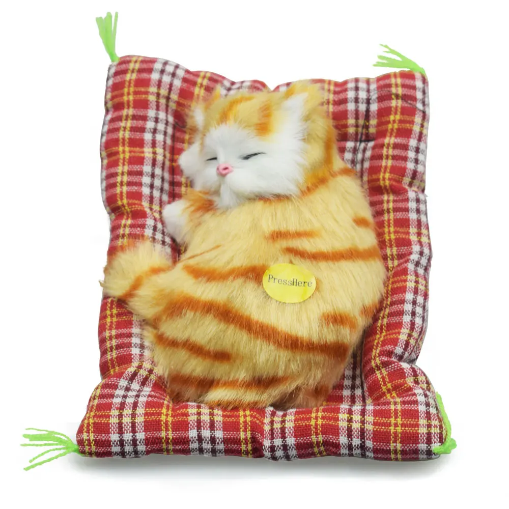 

Simulation Cat One Press Will Call a Nap Cat Gift Toy