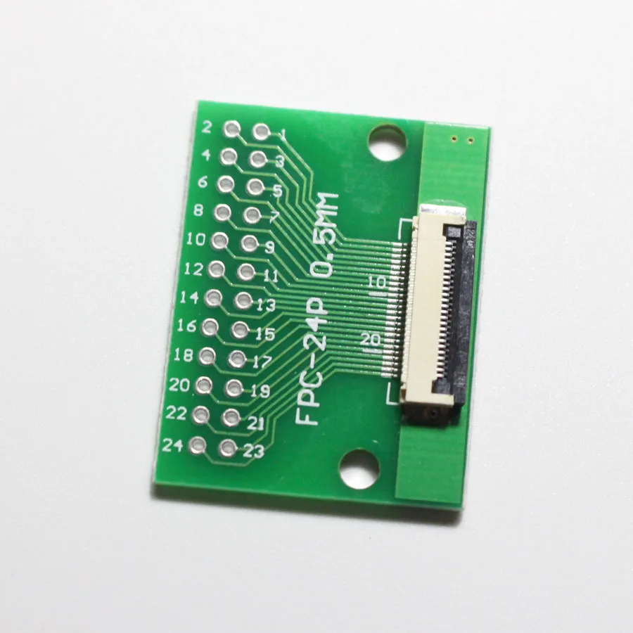 FPC FFC кабель 6 8 10 12 20 30 40 50 60 PIN 0,5 мм шаг разъем SMT адаптер 2,54 мм 1,00 дюйма шаг сквозное отверстие DIP PCB