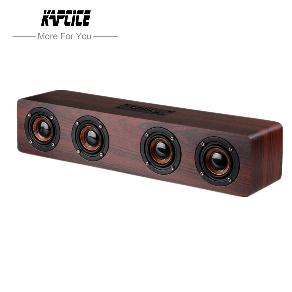 Миниатюрная Bluetooth Колонка KAPCICE W8 портативная беспроводная акустическая система 3D
