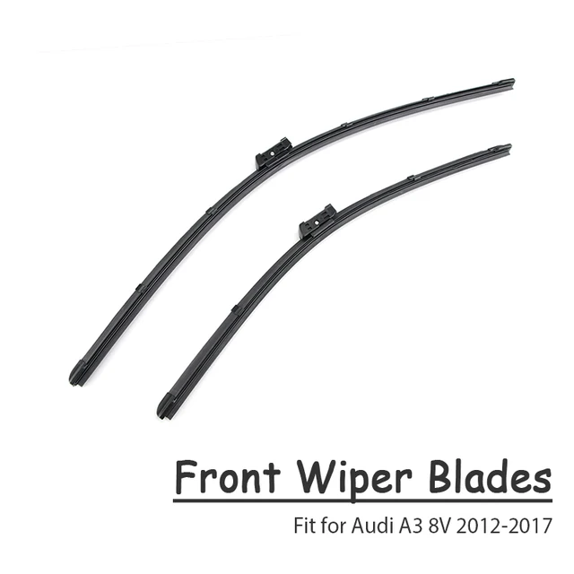 CNparts 2x Auto Car Original Windshield Soft Rubber Wiper Blade Refit