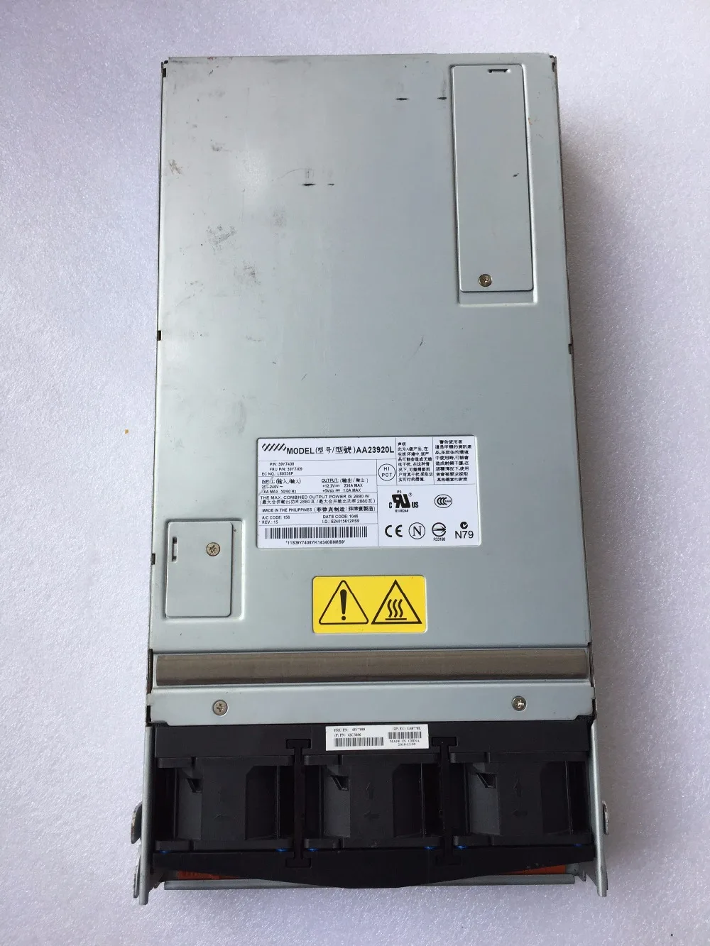 

2880W server power supply For AA23920L L80536P 39Y7408 39Y7409 39Y7364 39Y7350 39Y7349 Fully tested