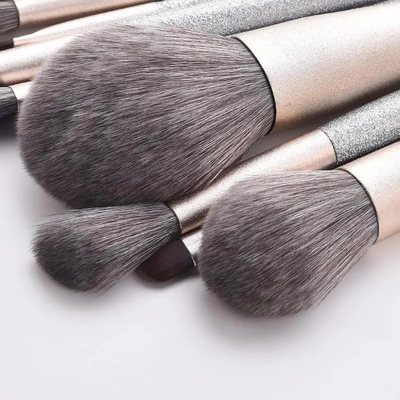 7pcs/10pcs Pro Makeup Brushes Set Portable For Foundation Powder Blush Eyeshadow Concealer Eye Make Up Brushes Cosmetics Beauty