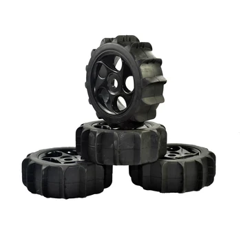 

4pcs 1/8 Scale RC Crawler Off Road Buggy Snow Sand Paddle Wheels Tires for HSP HPI Truck Car
