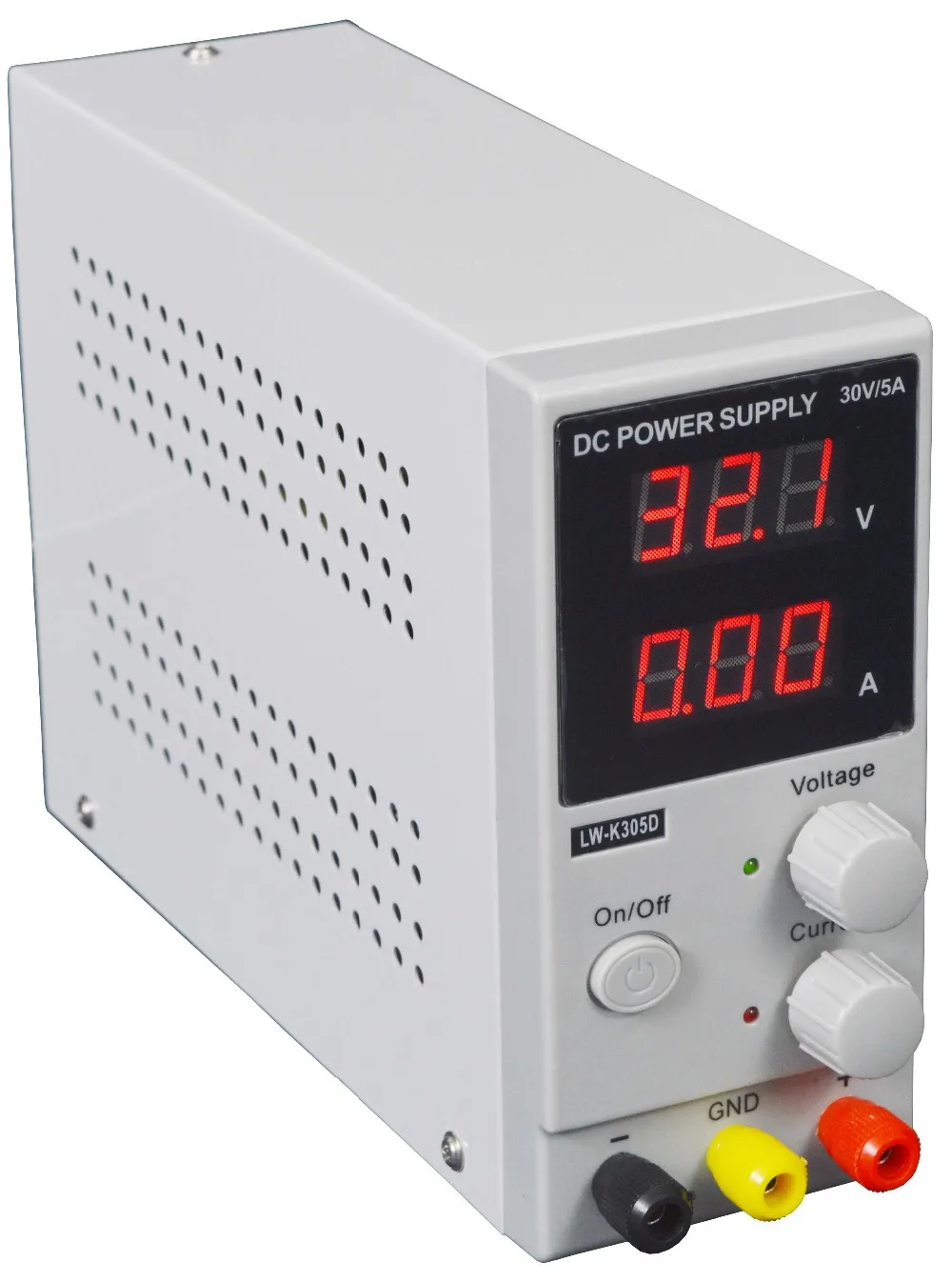 New lw K305D 0 30V 0 5A Mini DC regulated power supplyin Voltage Regulators/Stabilizers