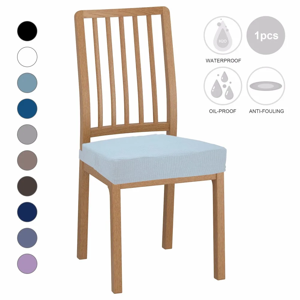 Closeout Chair-Covers Stretch Home-Decor Kitchen Waterproof Short Removable Beauty Modern Simple-Style 32992290647