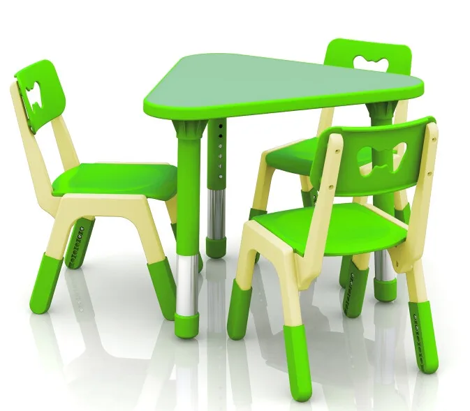 Новинка! Только регулируемая высота стола один Треугольники стол для детей нетоксичных детский сад Детский столы ch-2607