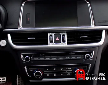

ABS Plastic Interior Front Central Air-condition Outlet Cover Trim 1pcs For Kia Optima K5 2016 2017