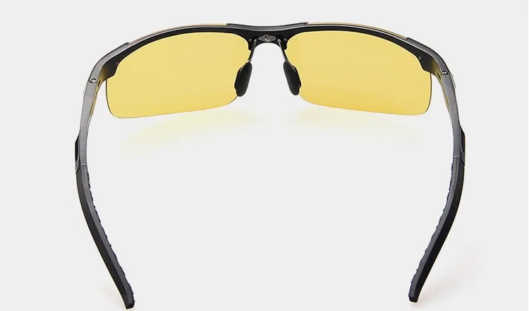BENZEN Night Driving Glasses Men Alloy Hd Vision Night Driving Glasses Male Driving Glasses With Case 8001 HTB1J5chHpXXXXcAXVXXq6xXFXXXP - BENZEN Night Driving Glasses Men Alloy Hd Vision Night Driving Glasses Male Driving Glasses With Case 8001