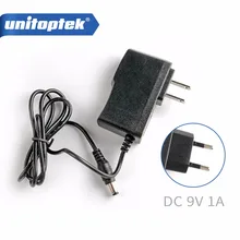 Квалифицированный AC 110-240V к DC 9V 1A адаптер питания для системы видеонаблюдения, ЕС/США штекер