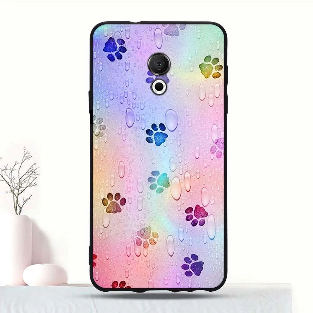 Case For Meizu 15 Lite Silicone Pattern Printed Case For Meizu M15 TPU Back Protective Cover For Meizu 15 Lite Case 5.46" Coque 