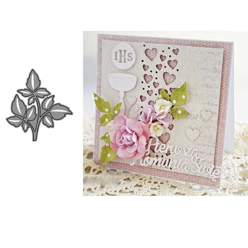 

AddyCraft Metal Cutting Dies cut die mold Leaves NO 2 Scrapbook paper craft knife mould blade punch stencils dies