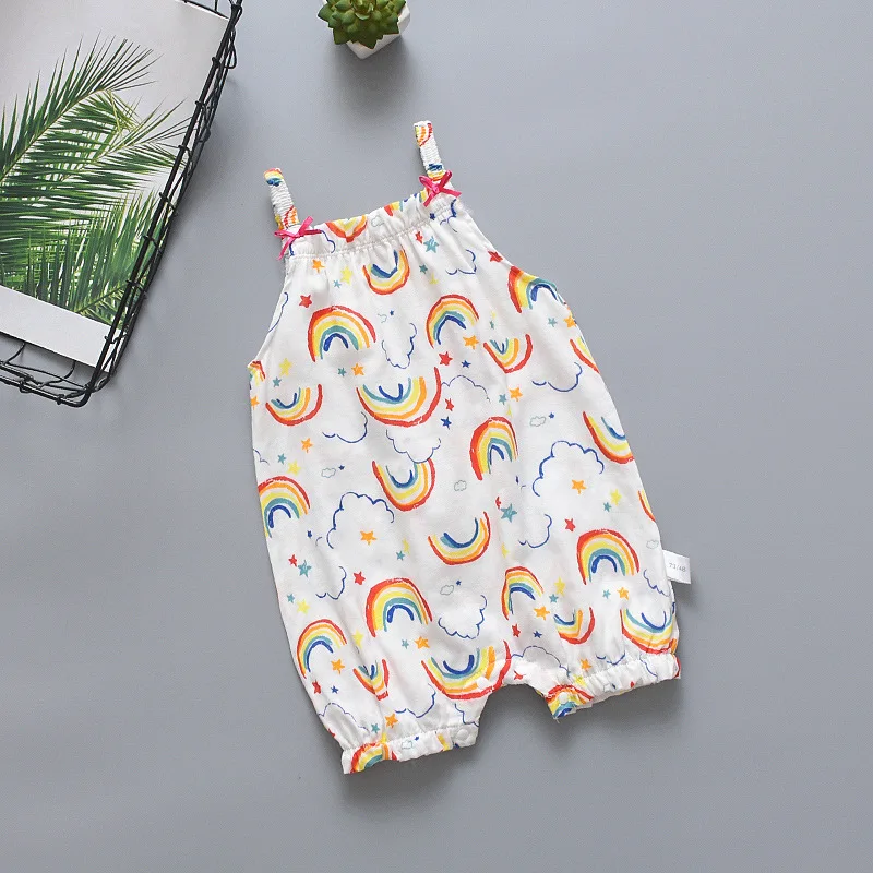 

Baby Clothes Summer Toddler Infant Newborn Baby Girls Boys Romper Sleeveless Cartoon Animal Jumpsuits Sunsuit Playsuit