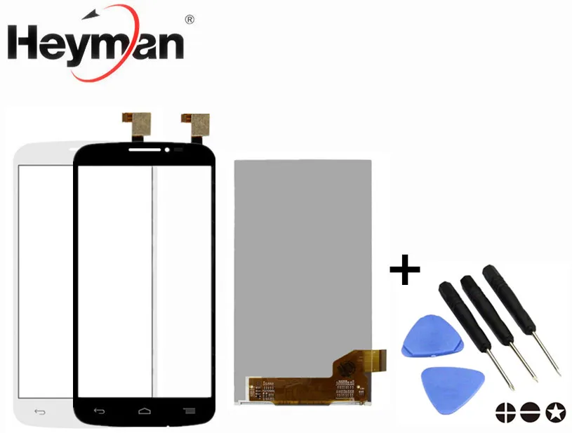 

Heyman LCD display screen for Alcatel One Touch 7040 7041D 7042 POP C7 LCD with Touchscreen Digitizer Glass Panel Replacement