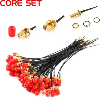 

5pcs 15cm SMA Extension Cable Straight Jack to uFL/u.FL/IPX/IPEX Female Connector Pigtail Antenna RF Pigtail Cable 1.13mm