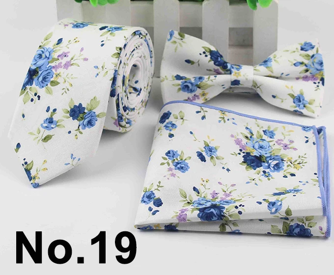 Стиль мужской дизайнерский обтягивающий платок с цветочным принтом розы Пейсли квадратный платок бабочка галстук-бабочка набор галстуков