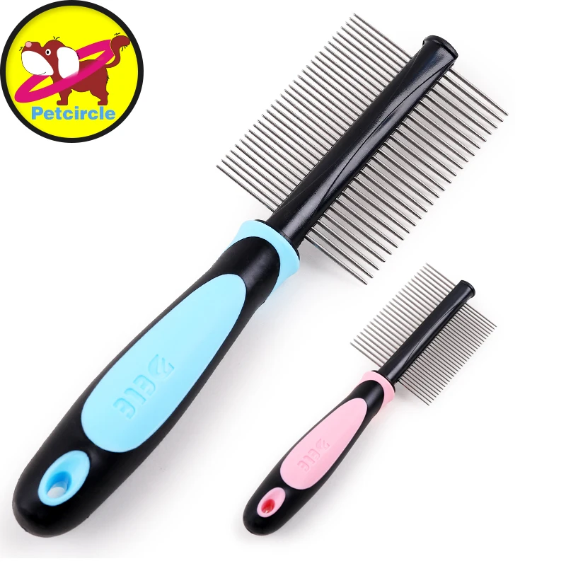 New Arivals Stainless Steel Dog Double Sides Combs Pet Dog Grooming