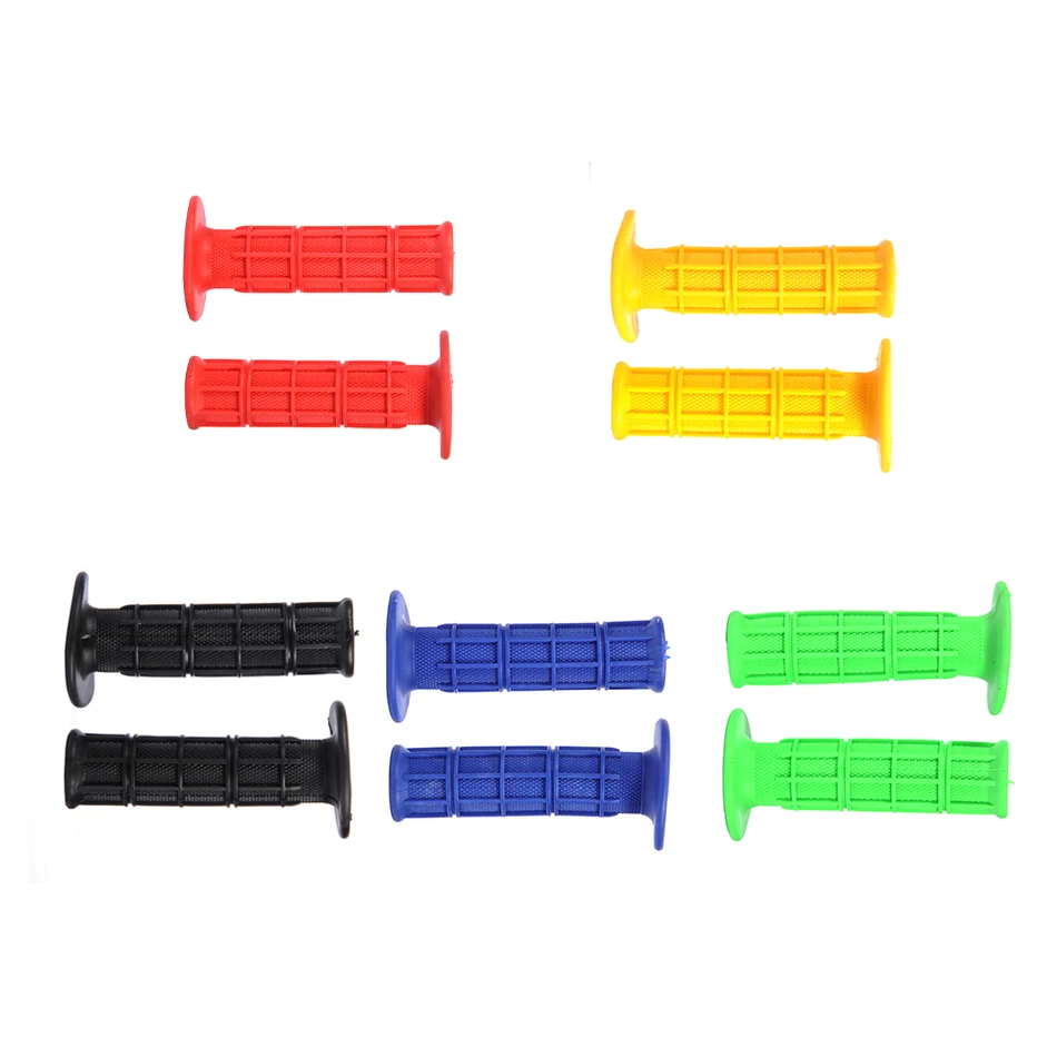 

5 Color Gel Rubber Handlebar Grips For CRF YZF WRF KXF KLX KTM RMZ Pit Dirt Bike Motocross Motorcycle Enduro MX Offroad
