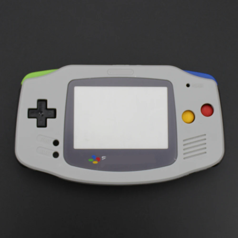 Ting Dong DIY Полный комплект корпуса чехол с проводящими резиновыми кнопками для GameBoy