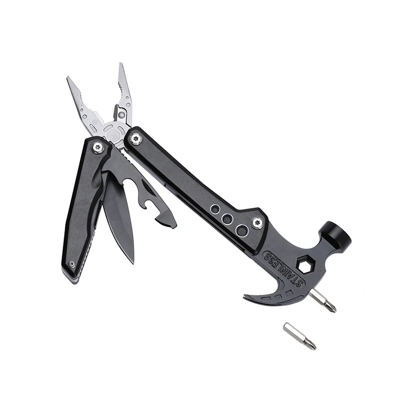 

folding Knife Multi Tool Pliers EDC Tools Multitools Folding Pliers hammer Pliers crimping tool wire stripper crimping tool
