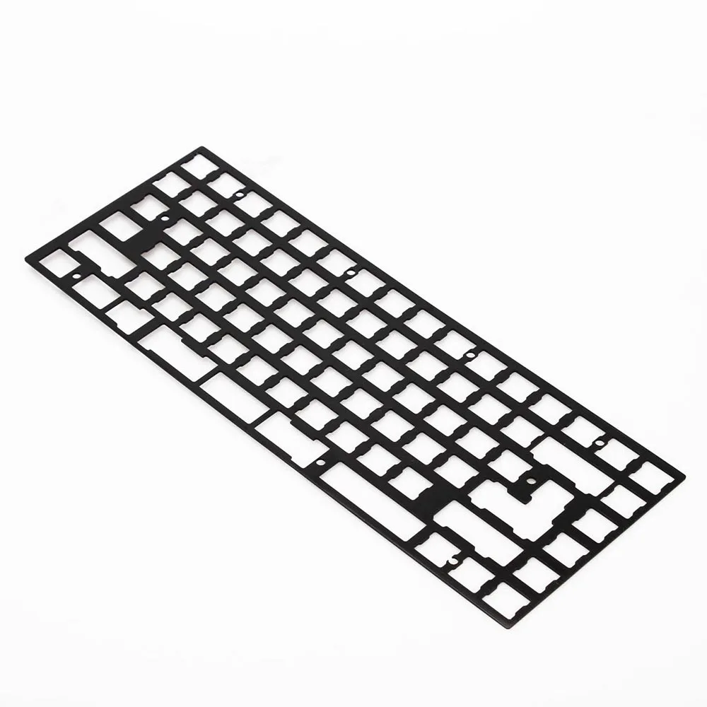 

YMDK YMD75 Brush Finish Anodized Switch Top Removal Plate For YMD75 75% 84 Keyboard ANSI ISO Layout Interchange KBD75