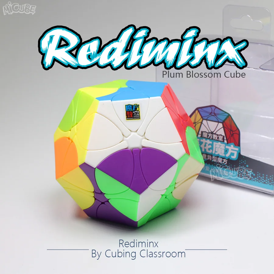 Moyu Rediminx куб 3x3 магический куб 3x3x3 головоломка на скорость сливы Blossom12 сторон Megaminxs игрушки для детей Cubo Magico Megaminxs