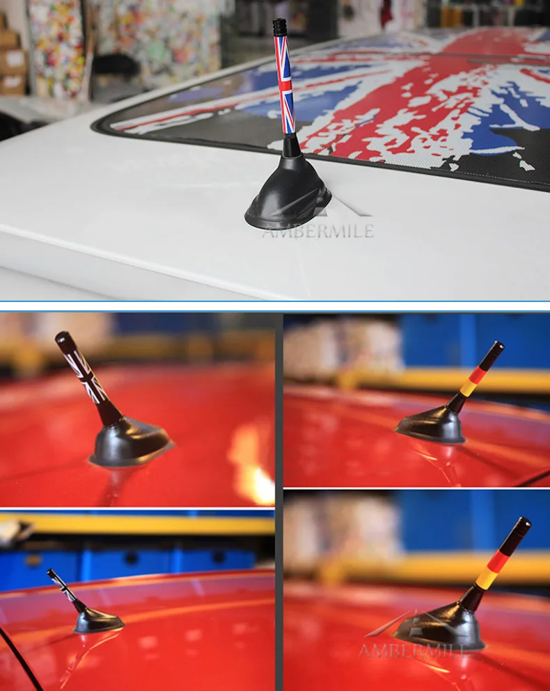 Car Roof Antena Radio Aerial fm Antenna for Mini Cooper R53 R55 R56 R57 R61 F54 F55 F56 Countryman R60 F60 Accessories (6)