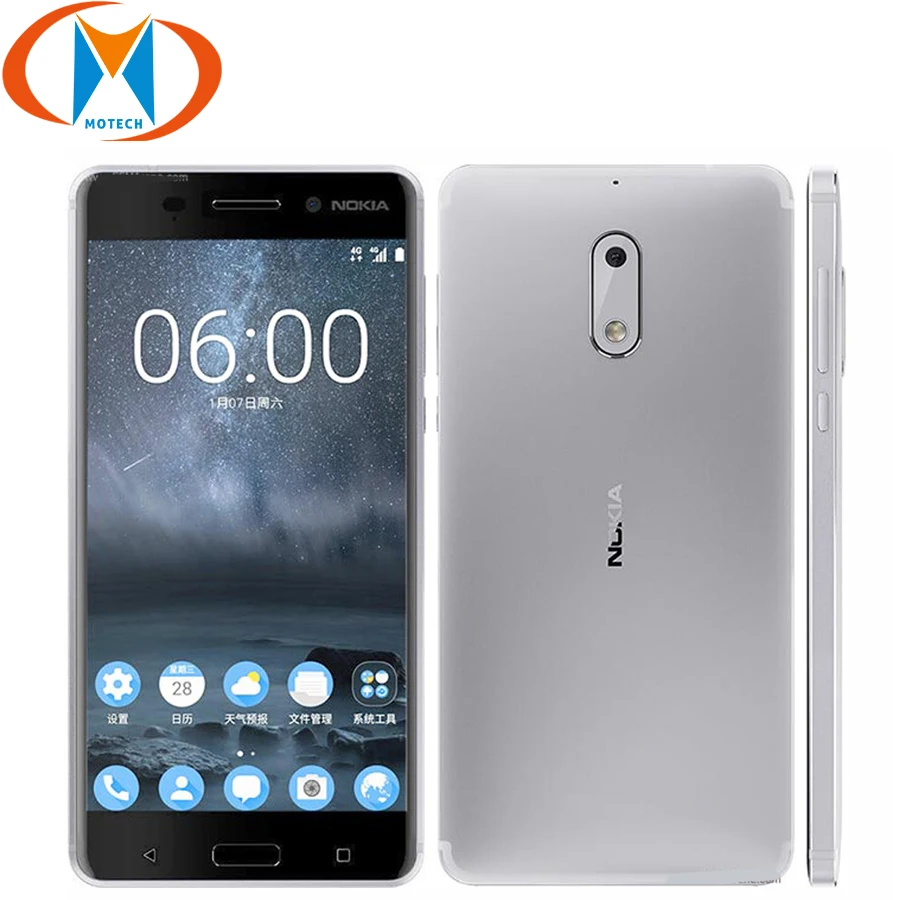 Original New Nokia 6 4GB RAM 64GB ROM Mobile Phone 5.5\